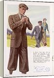 GOLFING SUIT/BURTON 1938 - 16 Inch Canvas Print (40cm) by Mary Evans