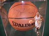 DERRICK ROSE SIGNED AUTOGRAPHED BASKETBALL CHICAGO BULLS COA