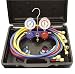 Mastercool 98661 Dual R-134A and R-12 Aluminum Gauge Set with 60