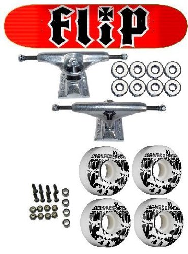 FLIP HKD Complete Skateboard DESTRUCTO BONES Wheels NEW