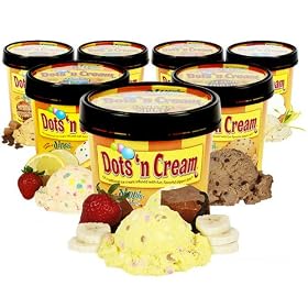 Dots 'n Cream Ice Cream (from Dippin' Dots) - 12 Pints
