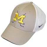 Michigan Wolverines Nike Bauer Mesh Back SwooshFlex Cap