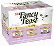 Fancy Feast Gourmet Cat Food, 3-Flavor Sliced Variety Pack (Chicken, Turkey & Beef), 24 3-Ounce Cans