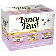 Fancy Feast Gourmet Cat Food, 3-Flavor Sliced Variety Pack (Chicken, Turkey & Beef), 24 3-Ounce Cans