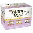 Fancy Feast Gourmet Cat Food Sliced 3-Flavor Variety, 24-Count Cans (Pack of 2)