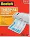 Scotch Thermal Pouches 8.9 x 11.4 Inches, 100-Pack (TP3854-100)