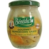Bénédicta Gourmet Peppercorn Sauce for Meat and Poultry