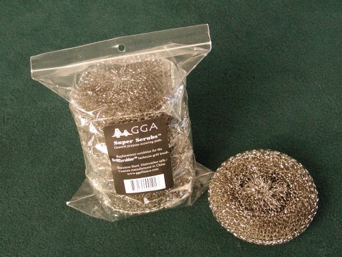Super Scrubs, replacement scrubbies for the GrillScrubber barbecue grill brush.