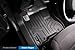 MAXLINER Floor Mats 2 Row Liner Set Black for 2008-2013 Nissan Rogue / 2014-2015 Rogue Select