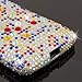 Pantech Discover Case, EMPIRE Diamante Bling Multi Colored Case for Pantech Discover P9090