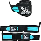Wrist Wraps (1 Pair/2 Wraps) for Weightlifting/Crossfit/Powerlifting/Bodybuilding - For Women & Men - Premium Quality Equipment & Accessories for the Absolutely Best Hand Strength & Support Possible - Guard & Brace Your Wrists With this Gear to Avoid Injury During Weight Lifting - 1 Year Warranty!