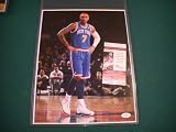 CARMELO ANTHONY SIGNED AUTOGRAPHED 11X14 PHOTO NEW YORK KNICKS COA + HOLOGRAM JSA