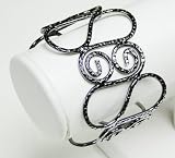Chic Wrist Upper Arm Bangle Bracelet Armlet - Swirl Pattern 2