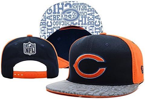 Fashion Women's Sparkle Chicago Bears Team Color Snapback Cap Hat