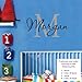 Newsee Decals Morgan Wall Decal Childrens Personalized Name - Childrens Wall Art - Boys Name Wall Decal - Monogram - Nursery Decor