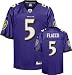 Joe Flacco Baltimore Ravens Purple NFL Replica Jersey