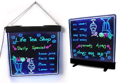 Special Business Signs Stand Lighted Open Signs Led Writing Board Neon Board