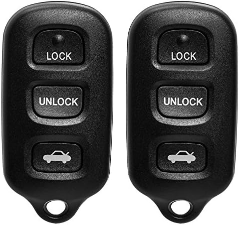 2 Replacement Keyless Entry Remote Shell Case Compatible with Hyq12ban, Hyq12bbx
