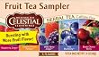 Celestial Seasonings Fruit Tea Sampler (5 Flavors), 18-Count Tea Bags (Pack of 6)