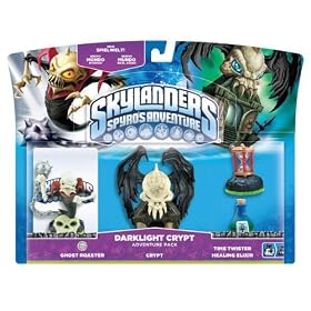 Figurine Skylanders: Spyro's adventure - Ghost Roaster + Crypte noire + �lixir + Sablier