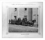 Historic Print (L): [The ready and alert position of the tool wagon of the Fire Brigade]