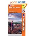 North York Moors - Western Area (OS Explorer Map): Showing part of the National Park and Cleveland Way