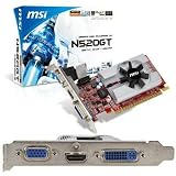 Quality GeForce GT520 2G DDR3 By MSI Video