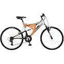Mongoose Maxim 24-Inch Dual-Suspension Mountain Bike