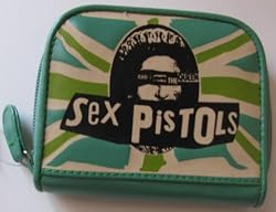 Sex Pistols Queen Logo Green Girls Wallet
