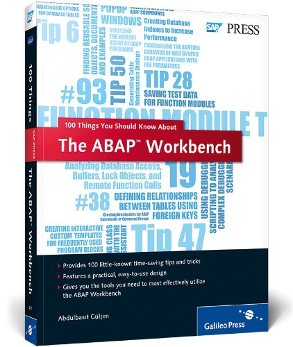100 Things You Should Know About the ABAP Workbench 51NLXem7yaL 100 Things You Should Know About the ABAP Workbench
