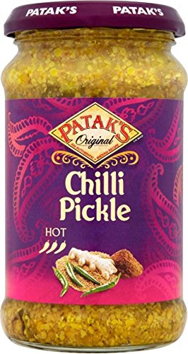 Patak Hot Chilli Pickle (283g) - Packung mit 2