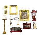 Melissa & Doug Deluxe Doll-House Living Room Accessories