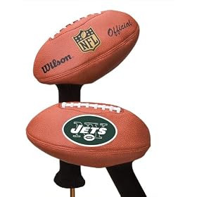 Wilson New York Jets Football Golf Club Headcover