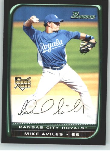2008 Bowman Draft #BDP3 Mike Aviles - Kansas City Royals (RC - Rookie Card) (Baseball Cards)