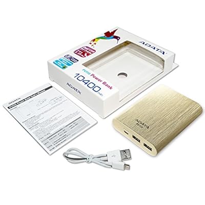 Adata PV110 10400mAH Power Bank (Golden)