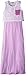 Dream Star Big Girls' Maxi Dress with Crochet Popover