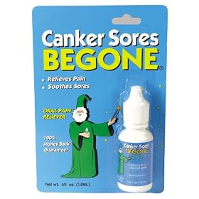 Click here to buy Canker Sore Begone - .5 oz. - Liquid by Cold Sore Begone.