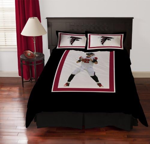 NFL Biggshots Bedding - Atlanta Falcons Matt Ryan Comforter Set, Full