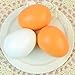 6pcs Wooden Easter Eggs Yolk Pretend Children Play Kitchen Game Food Kids Toy