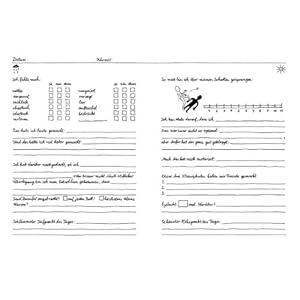 Tagebuch - für gute und schlechte Tage: - Zum Ankreuzen und Ausfüllen