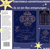 Produkt-Bild: Es ist ein Ros entsprungen: Fensterbild-Adventskalender f&uuml;r Erwachsene zu dem Wurzel-Jesse-Fenster der Kathedrale Notre Dame de Paris