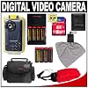 Bell & Howell DV550UW Digital Video Camcorder / Still Camera with Underwater Housing + 8GB Card + (8) AA Batteries & Charger + Case + Accessory Kit