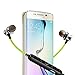 Bluetooth Headphones, V4.0 Wireless Stereo Bluetooth Earphones [Magnet Attraction] Sport Headset In-Ear Noise Cancelling Headphone Earbuds for Gym Running -Sweatproof, Microphone (Green)
