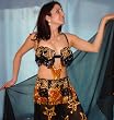 Black and Gold Egyptian Bra and Belt