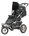 Quinny 65803480 - Freestyle 3XL Comfort, Jogger inklusive geräumigen Einkaufskorb, Spielbügel, Klingel und Luftpumpe, Black