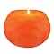 Natural Himalayan Crystal Salt Hand-Carved Candleholder - Ball