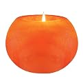 Natural Himalayan Crystal Salt Hand-Carved Candleholder - Ball