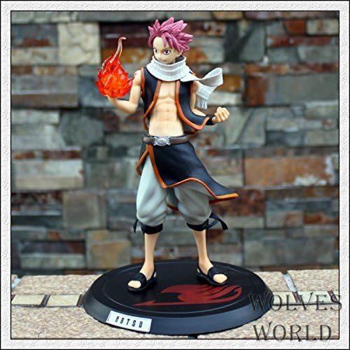 Anime Fairy Tail Natsu Dragneel PVC Action Figure Collectible Model Toy 24cm