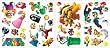 ROOMMATES 675SCS Nintendo New Super Mario Wii Peel and Stick Wall Decals