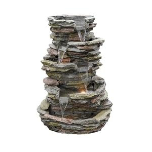 Bond Y98866 Edgecliff 34.5 inch Stone Design Fountain by 